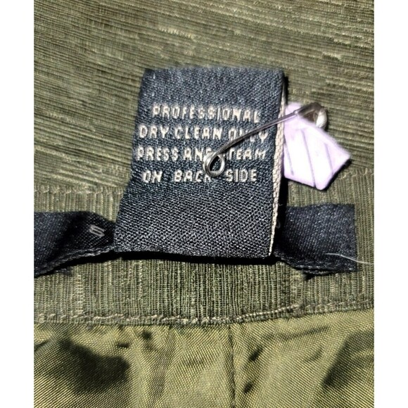 Silkland 100% Silk Floral Embroidered Capris - Size 18W - Picture 11 of 11